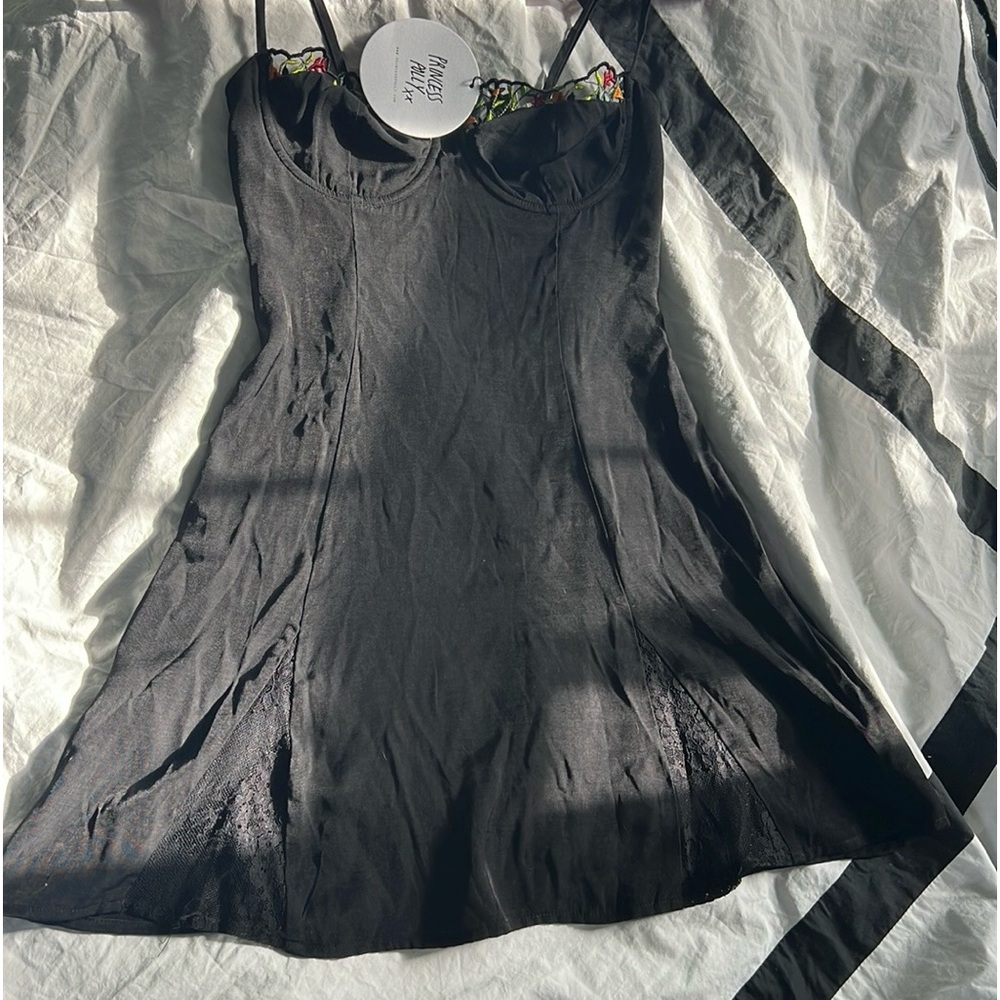 Princess Polly black mini dress